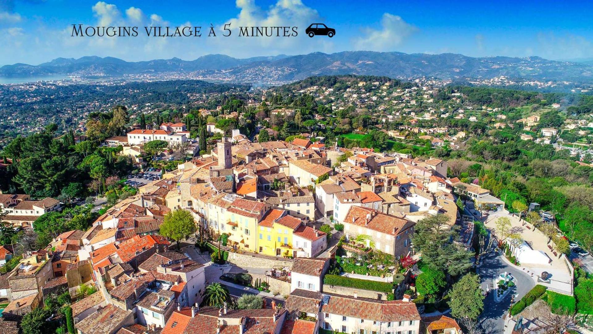Vila Piscine-Jacuzzi-Videoprojecteur-Clim La Perle Rare Mougins Exteriér fotografie